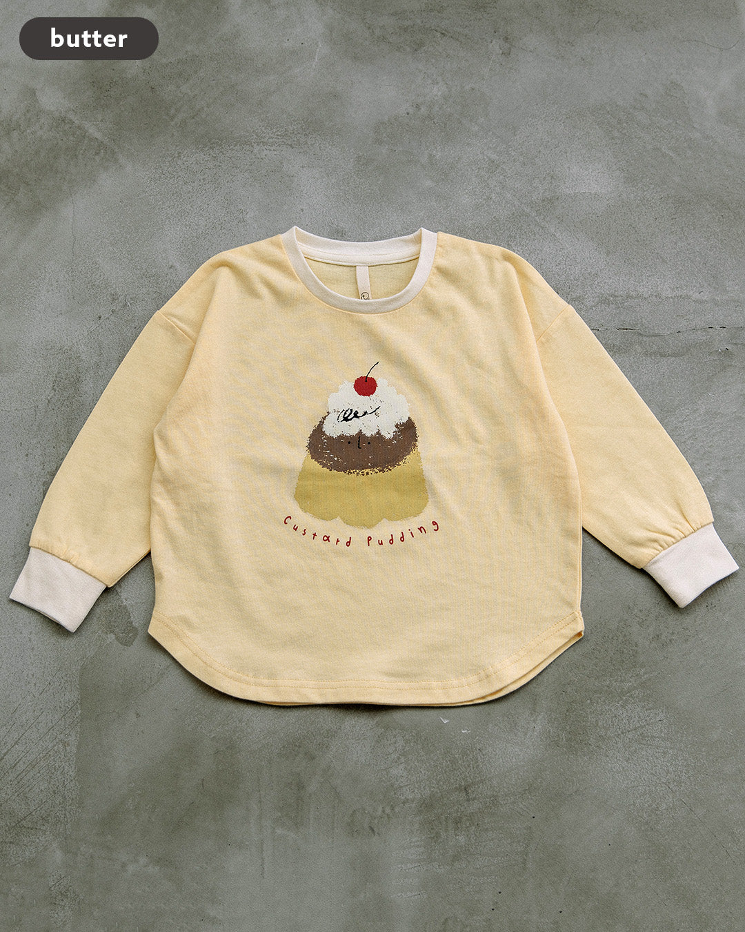 【新色先行販売】[t.] 袖リブ プリント長袖Tシャツ
