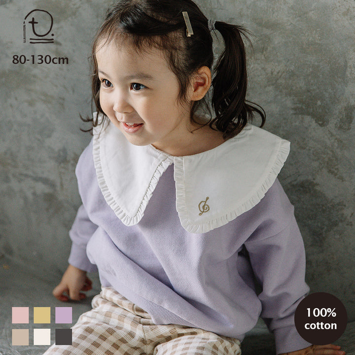 [t.] 衿付き トレーナー