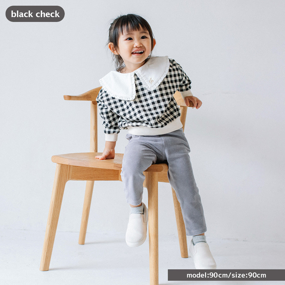 [t.] 衿付き トレーナー