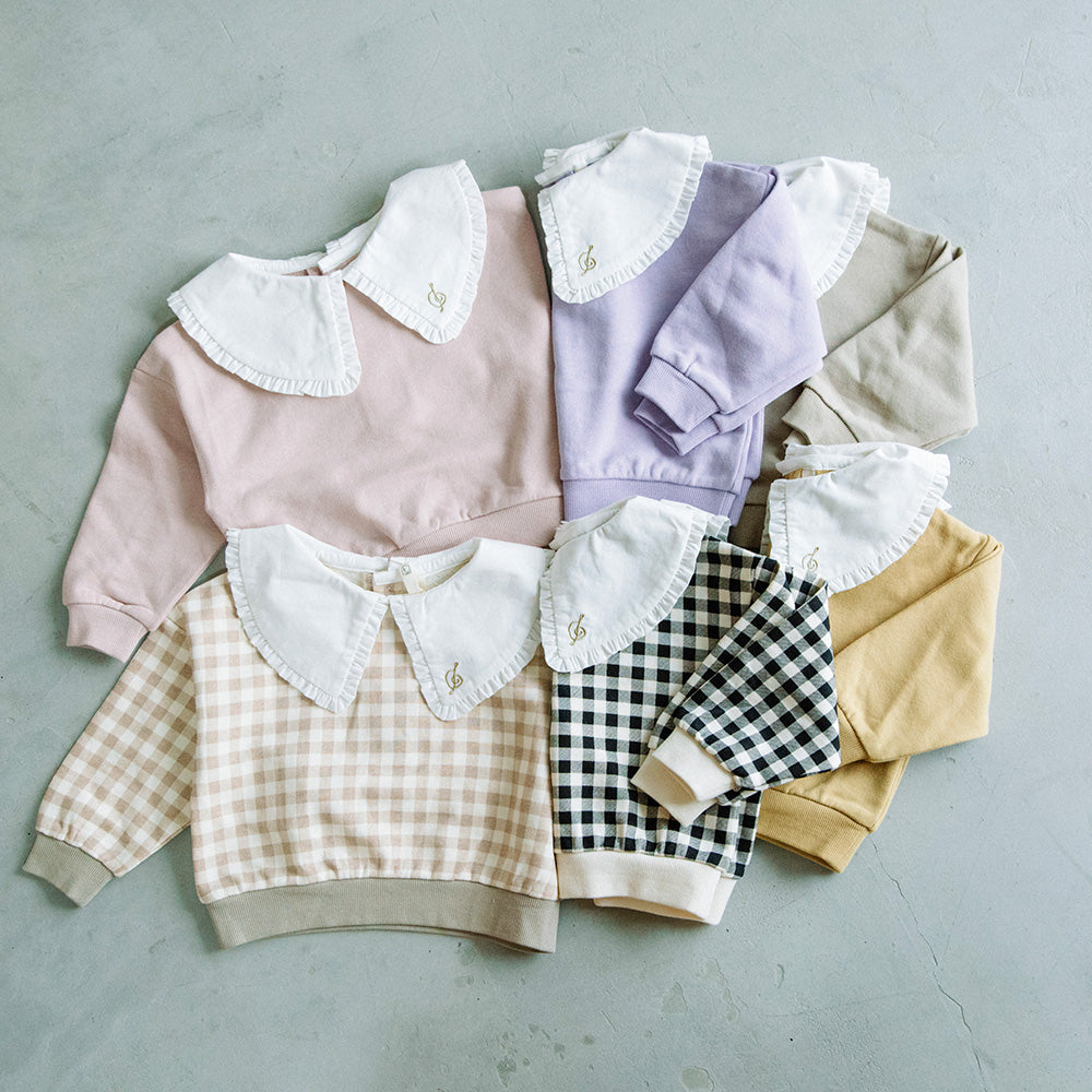 [t.] 衿付き トレーナー