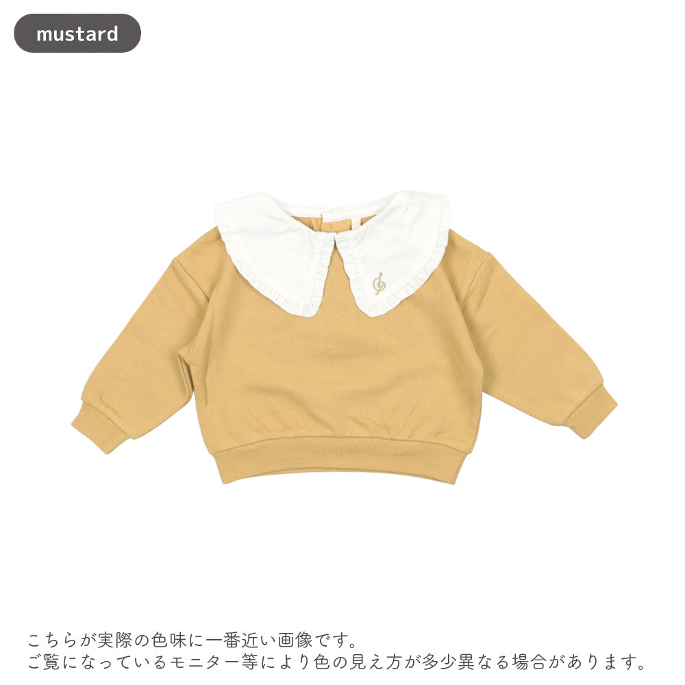 [t.] 衿付き トレーナー