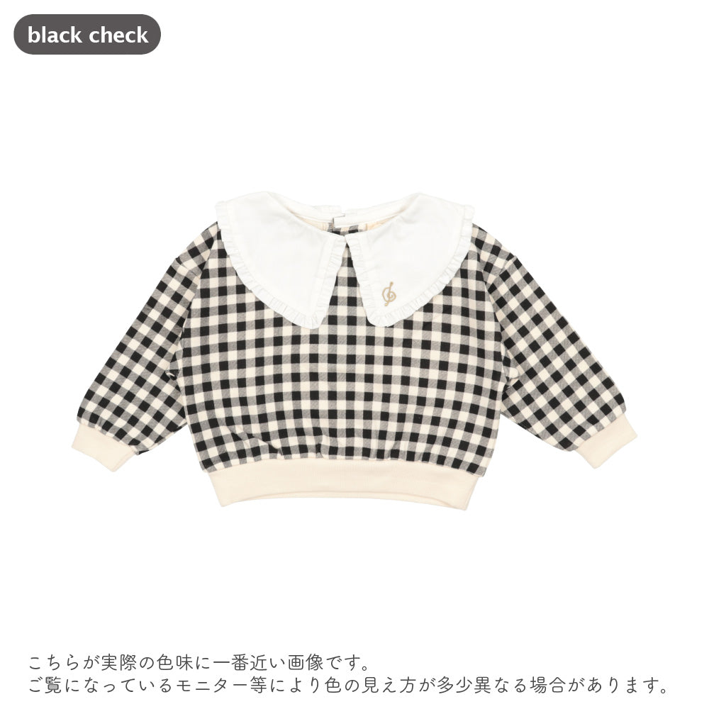 [t.] 衿付き トレーナー