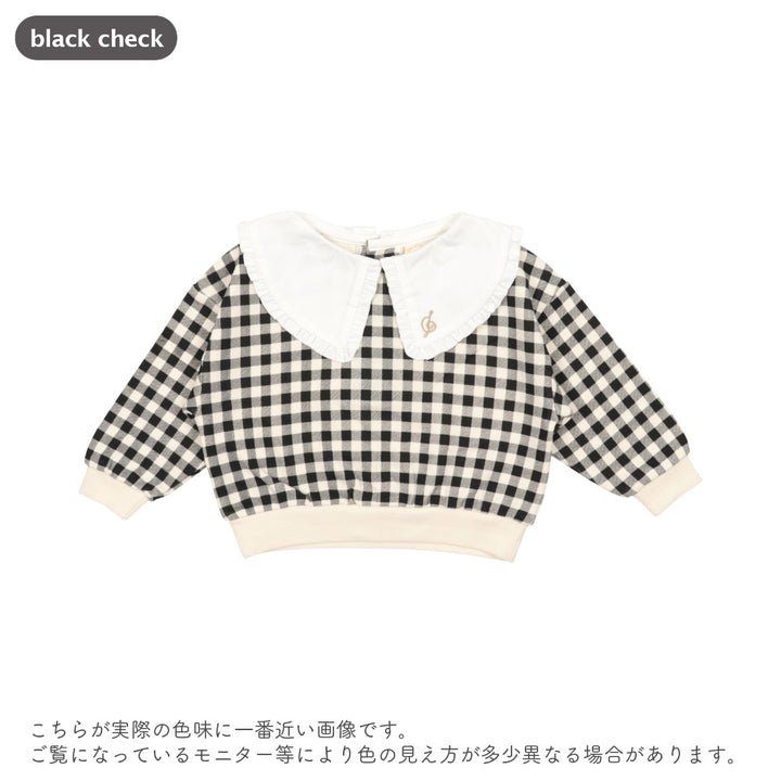 [t.] 衿付き トレーナー