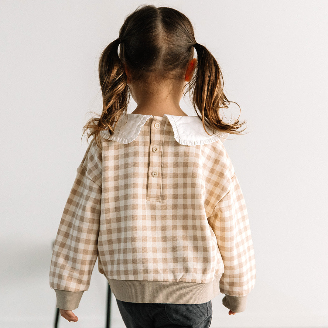 【SALE】[t.] 衿付き トレーナー