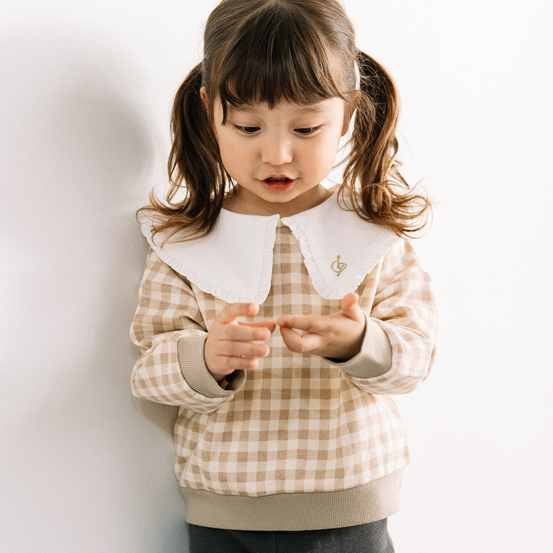 【SALE】[t.] 衿付き トレーナー