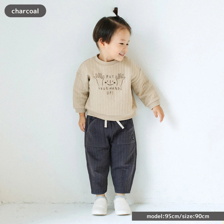 【再入荷】[t.] キルト シェフ パンツ