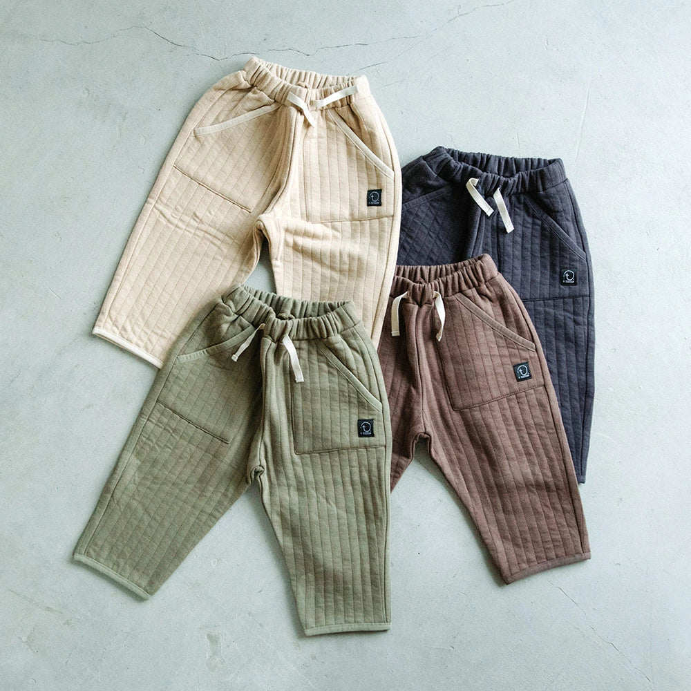 【再入荷】[t.] キルト シェフ パンツ