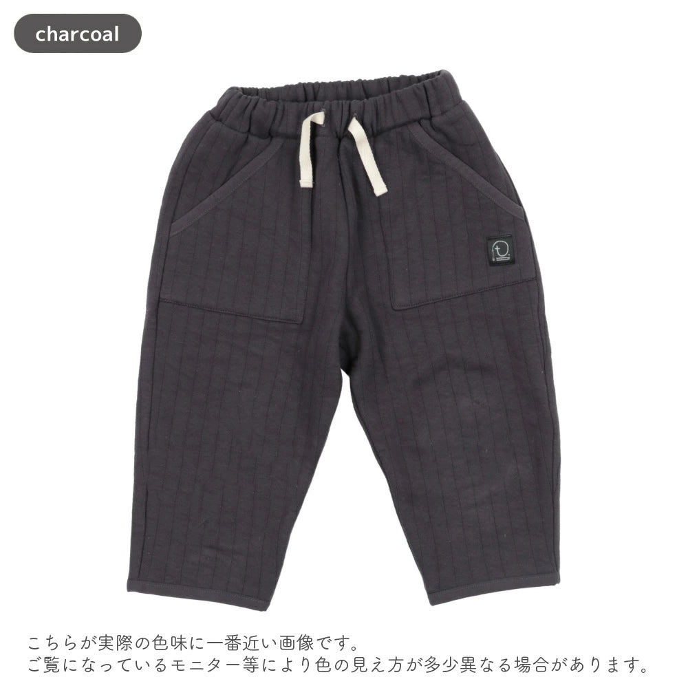 【再入荷】[t.] キルト シェフ パンツ