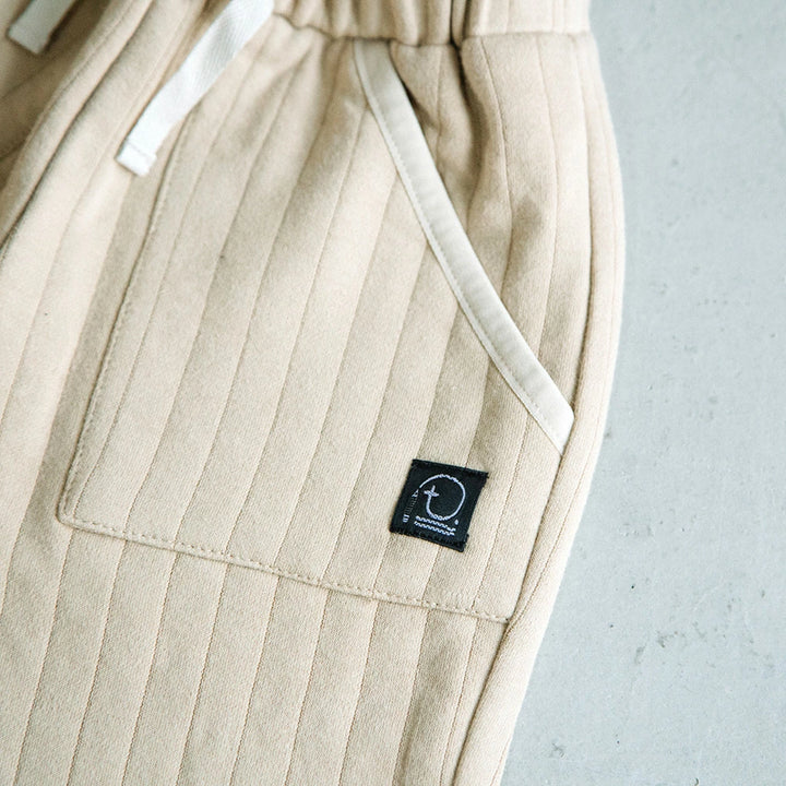 【再入荷】[t.] キルト シェフ パンツ