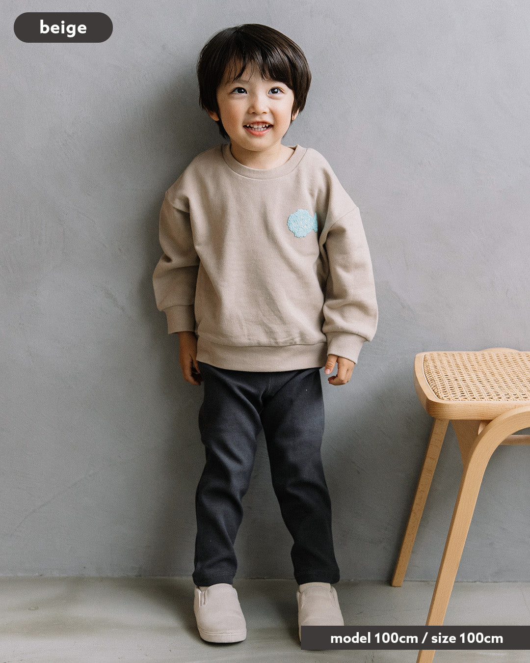 【新作】[t.] たべものサガラ＆プリントトレーナー