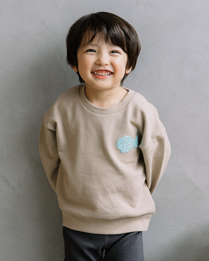 【新作】[t.] たべものサガラ＆プリントトレーナー