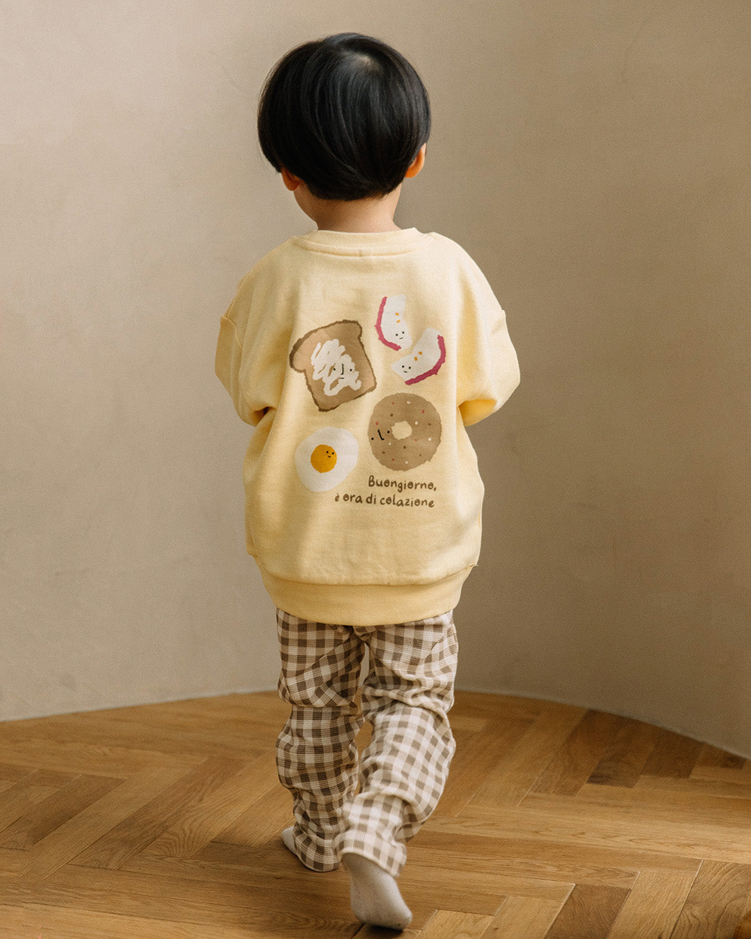 【新作】[t.] たべものサガラ＆プリントトレーナー