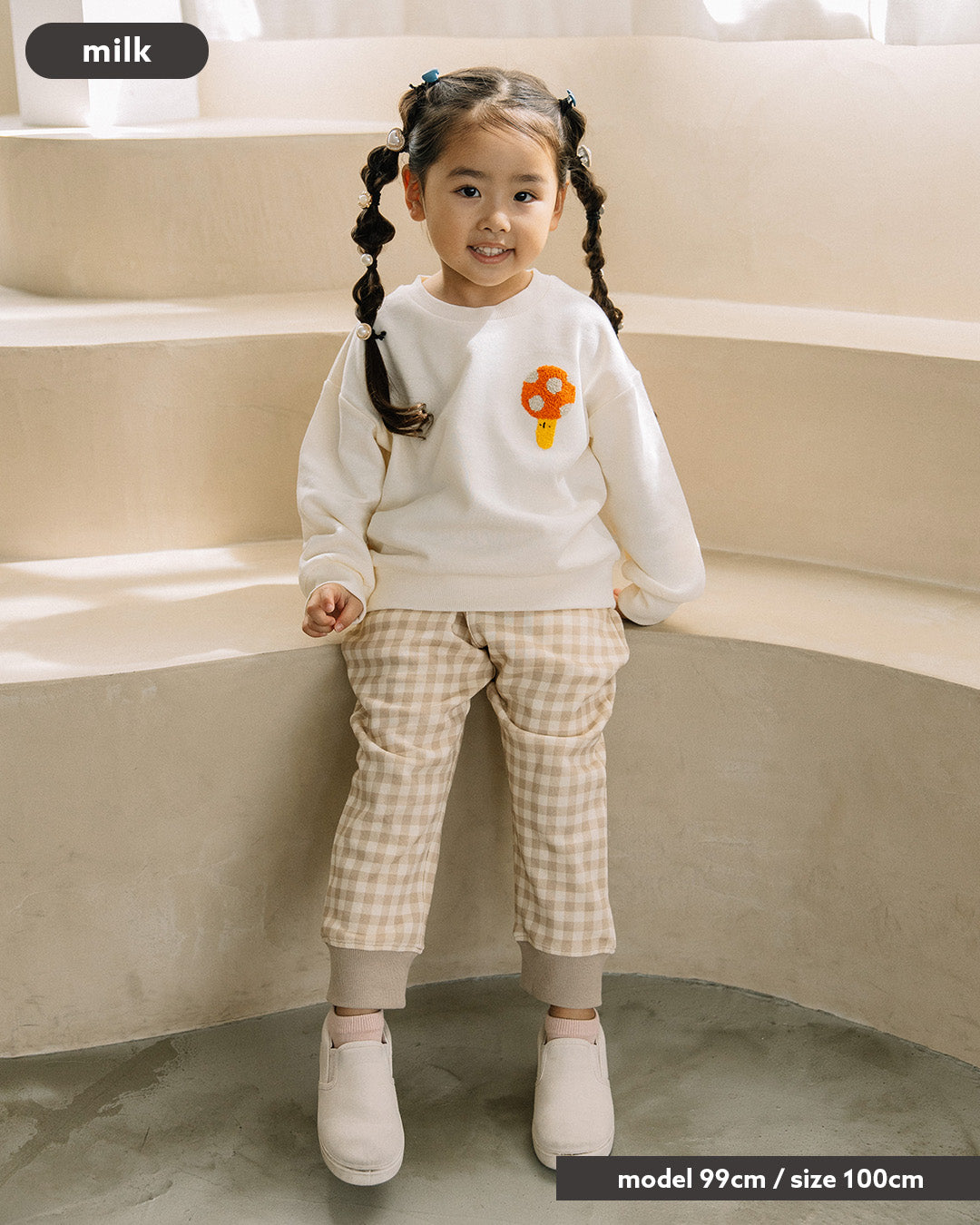 【新作】[t.] たべものサガラ＆プリントトレーナー