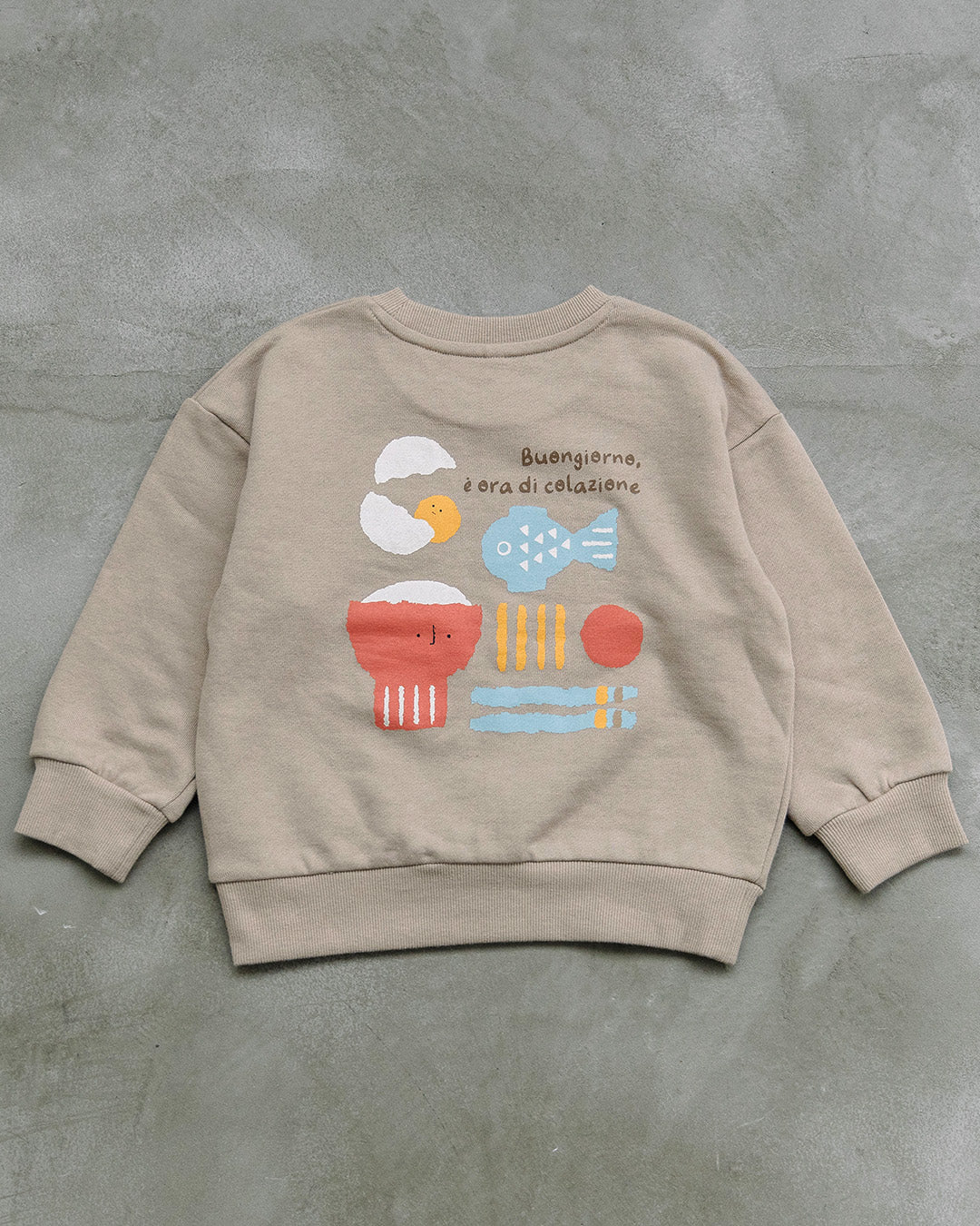 【新作】[t.] たべものサガラ＆プリントトレーナー