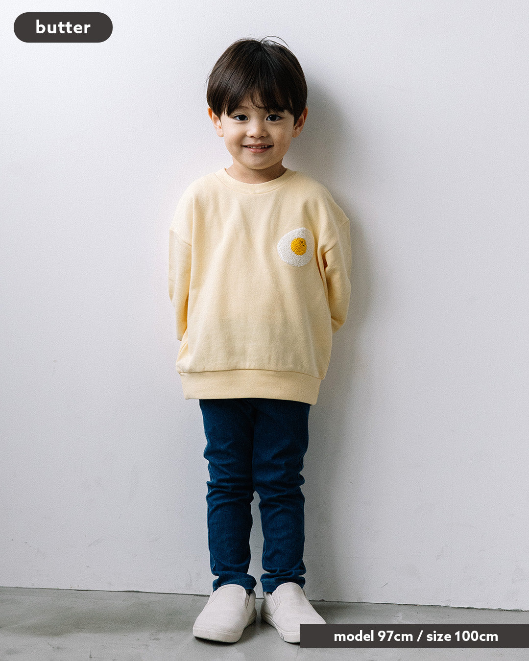【新色追加】【再入荷】[t.] たべものサガラ＆プリントトレーナー