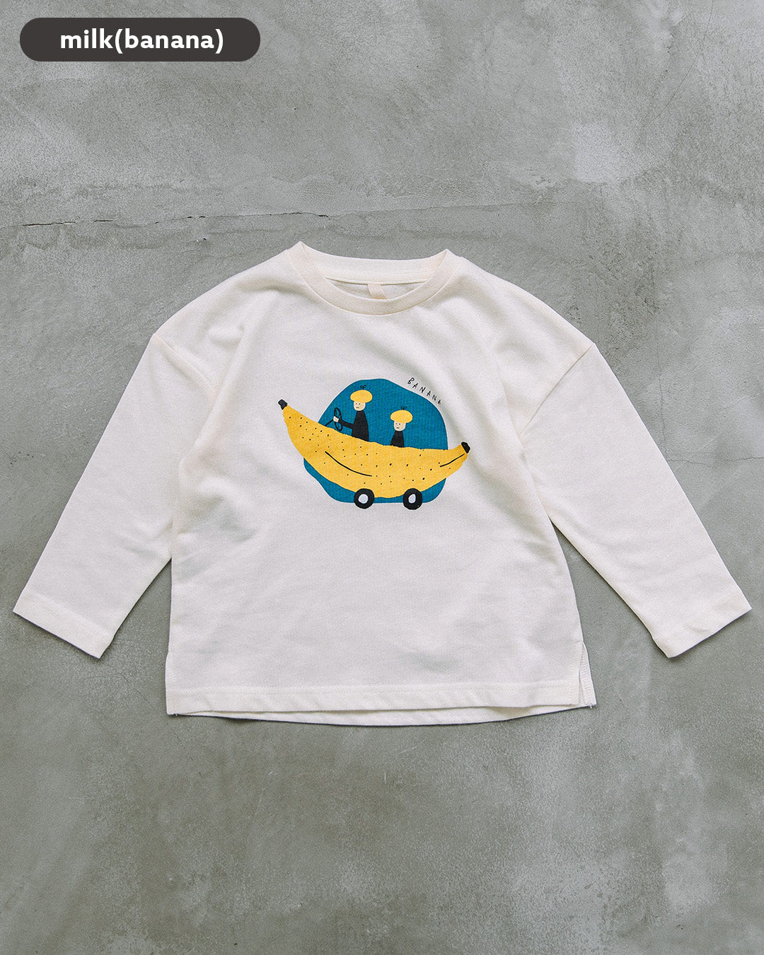 【新色10/6発売予定】[t.] ゆる プリント 長袖 Tシャツ