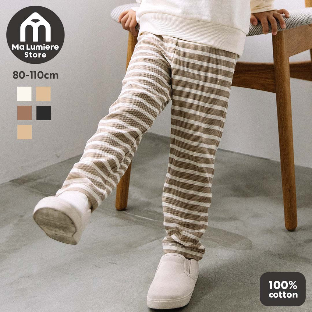 misha&puff ワッフルロンT レギンス ワッフルレギンスパックパンツ