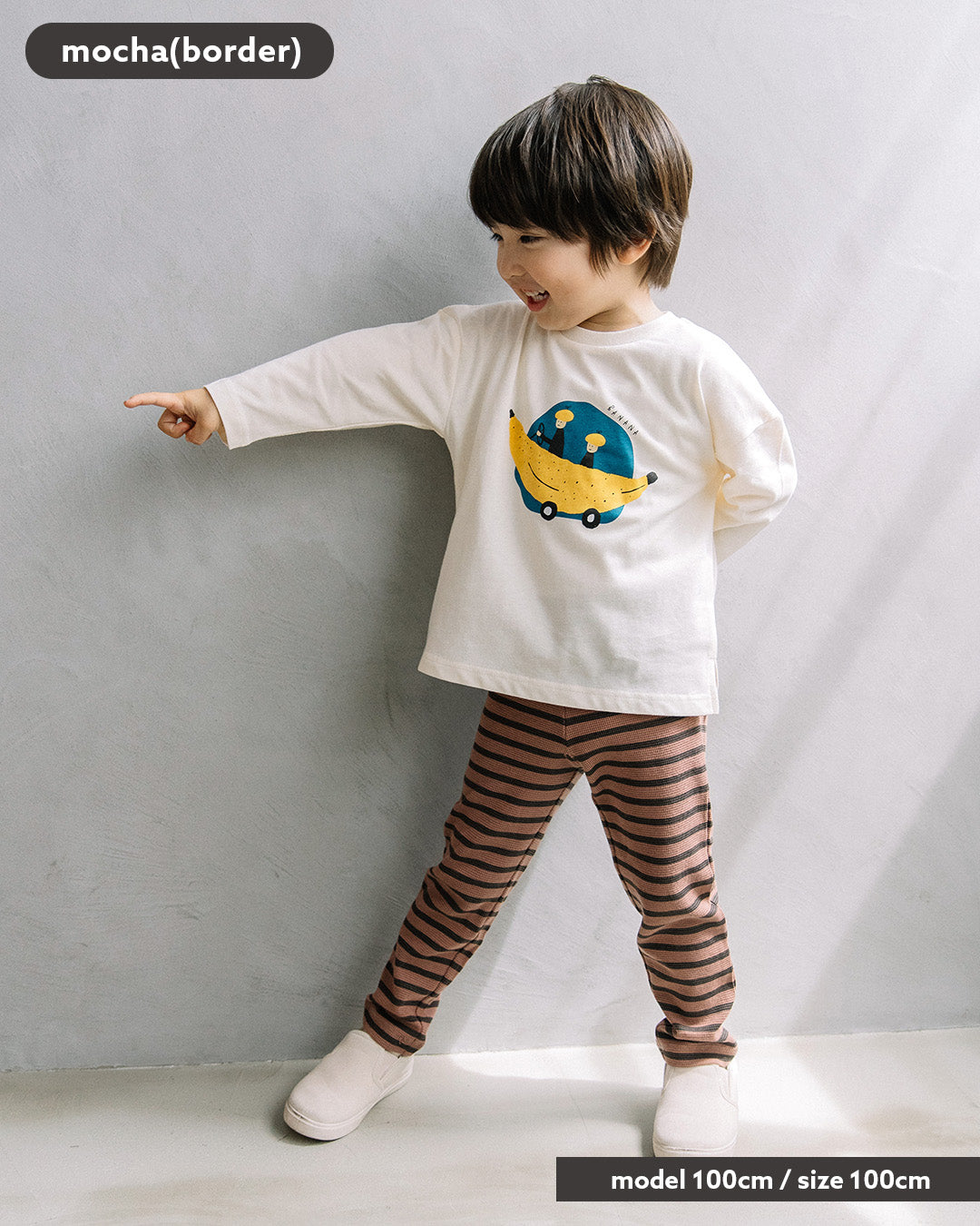 [t.] ワッフル プリント レギンス