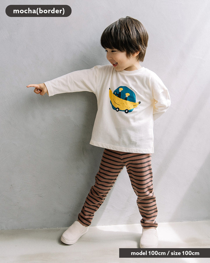 [t.] ワッフル プリント レギンス