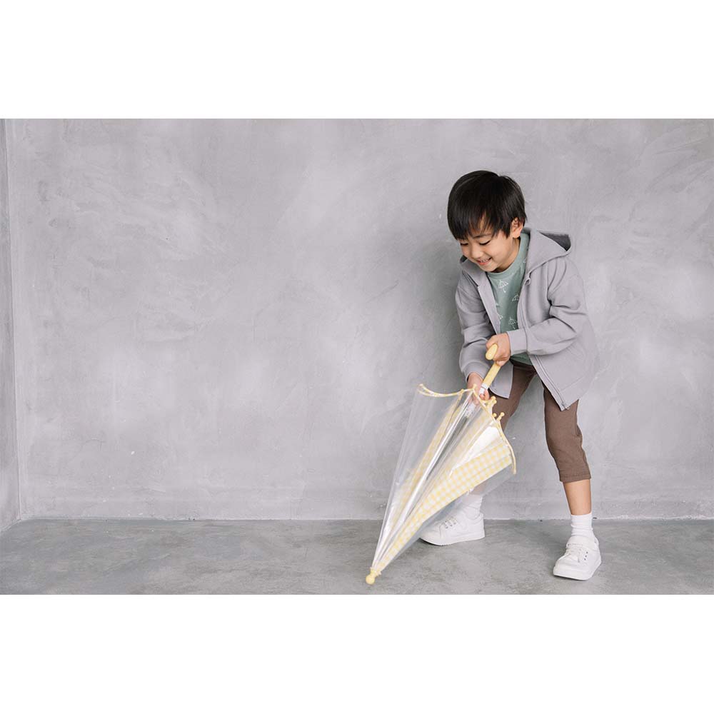 【SALE】[t.] ワッフル 長袖 ジップアップ パーカー