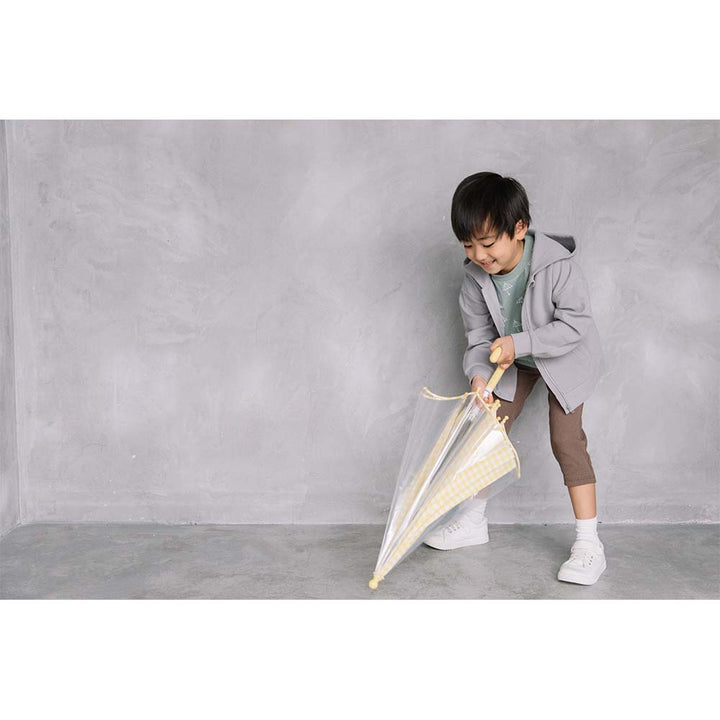 【SALE】[t.] ワッフル 長袖 ジップアップ パーカー