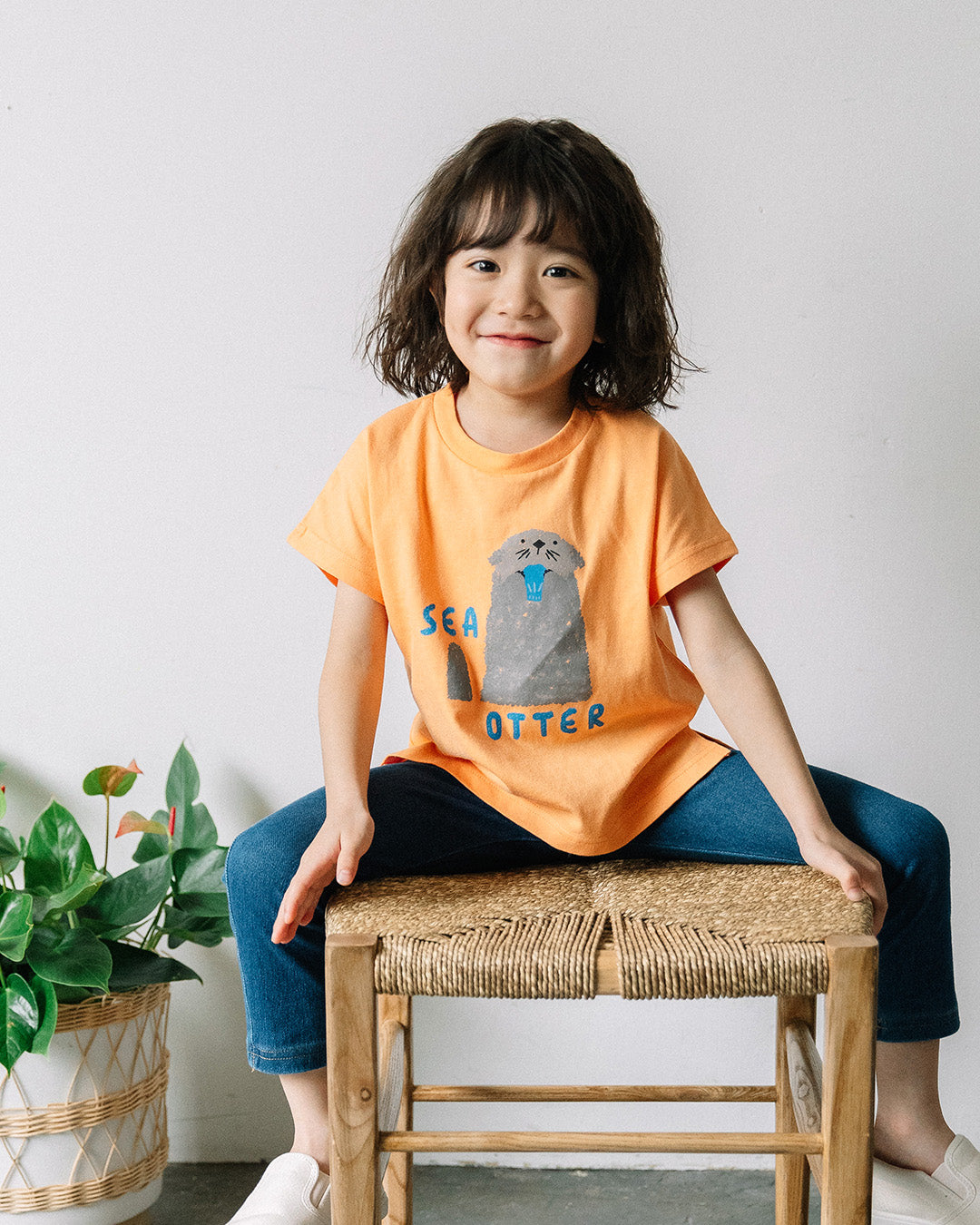 【新色追加】[t.] ラクガキ プリント ドルマン 半袖 Tシャツ