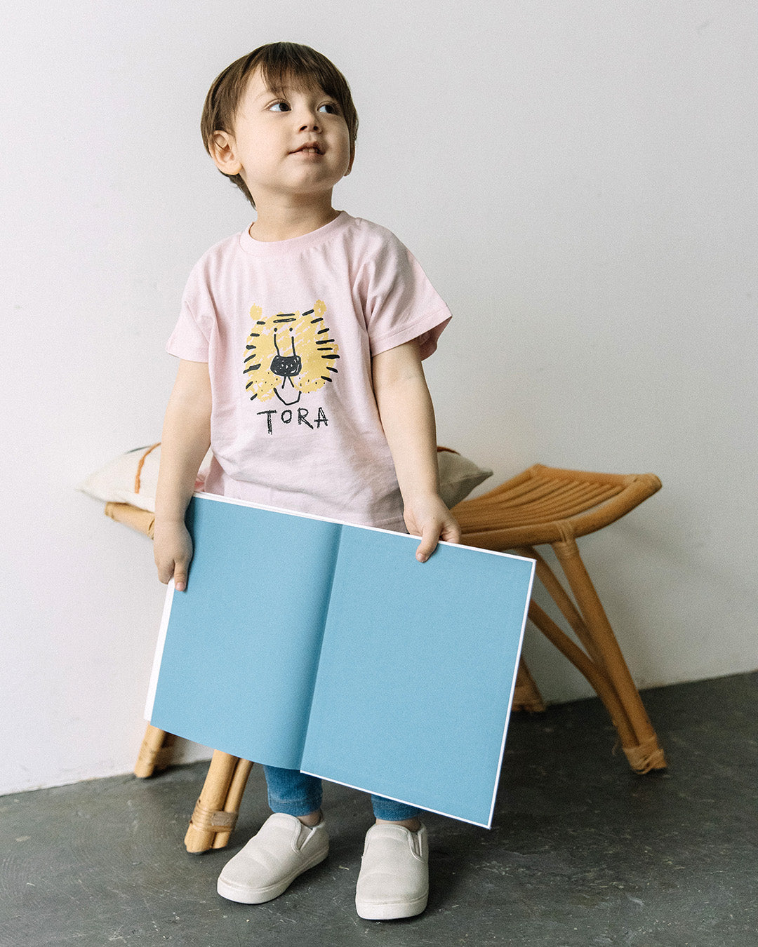 【新色追加】[t.] ラクガキ プリント ドルマン 半袖 Tシャツ