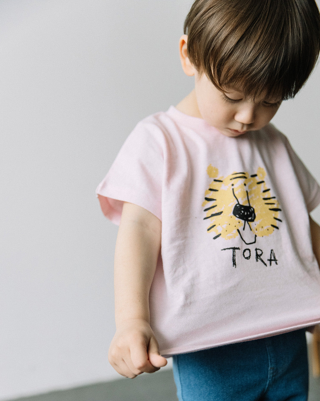 【新色追加】[t.] ラクガキ プリント ドルマン 半袖 Tシャツ