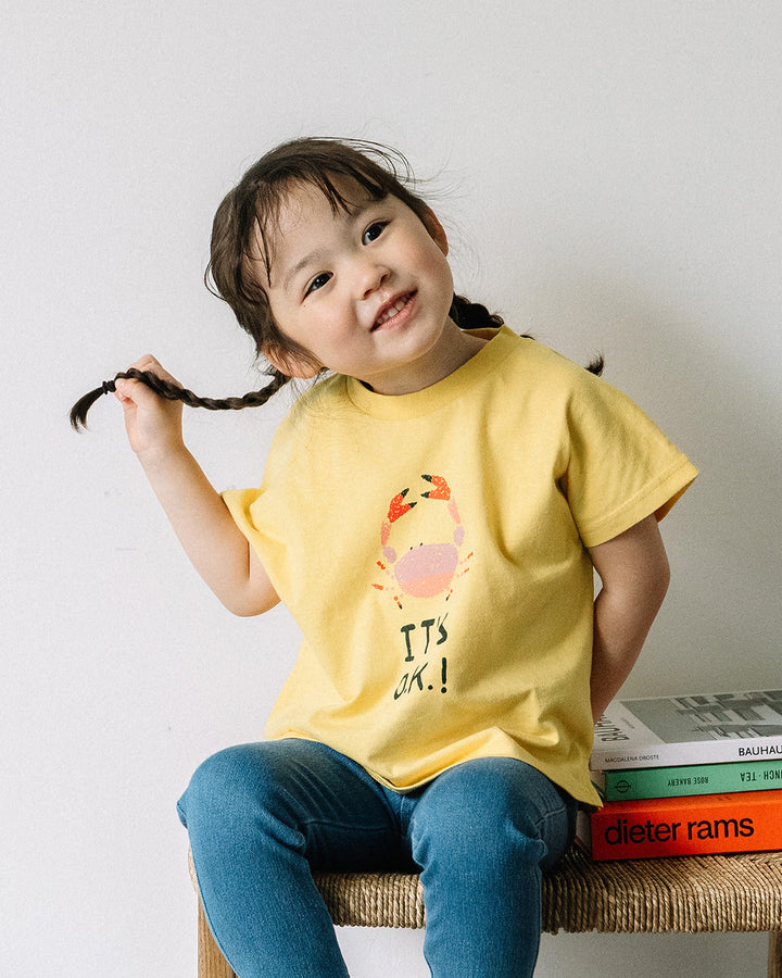 【新色追加】[t.] ラクガキ プリント ドルマン 半袖 Tシャツ
