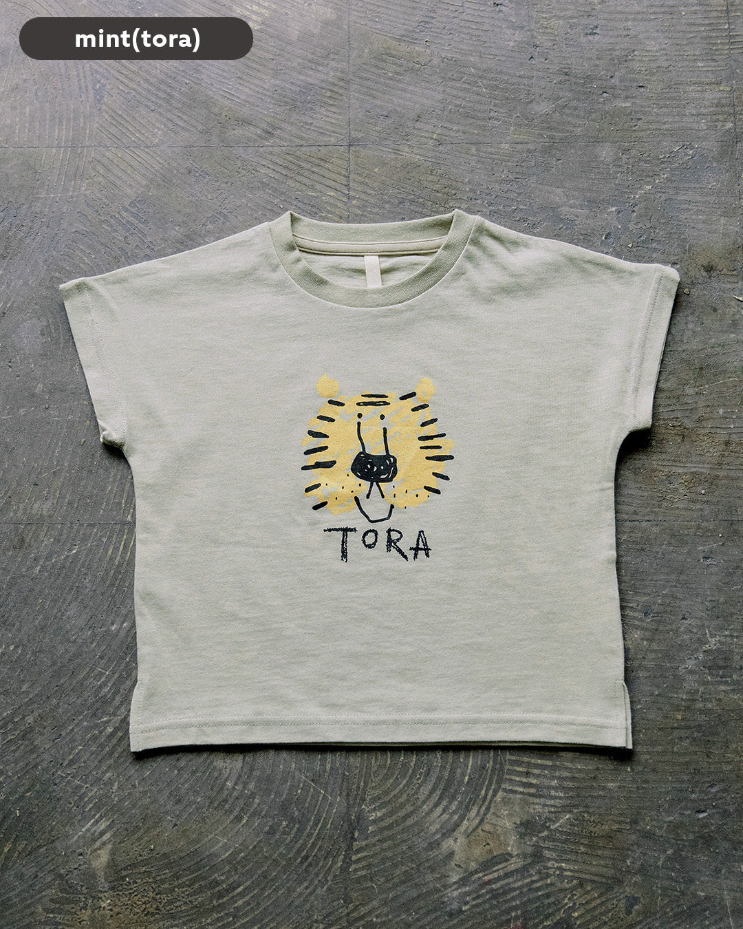 【新色追加】[t.] ラクガキ プリント ドルマン 半袖 Tシャツ