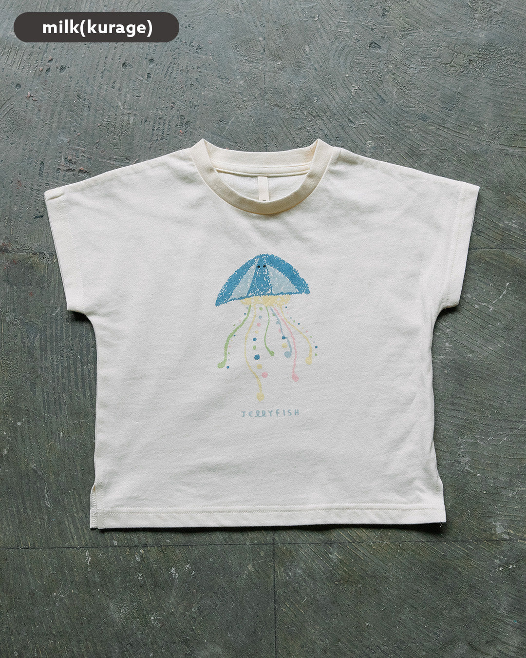 【新色追加】[t.] ラクガキ プリント ドルマン 半袖 Tシャツ