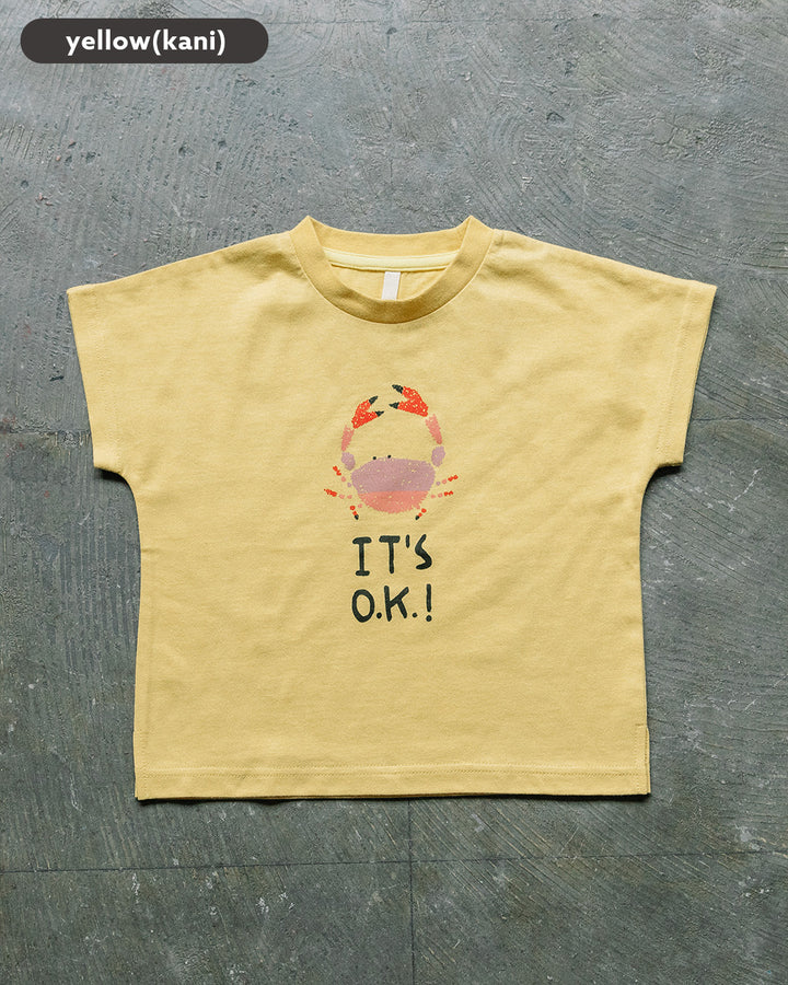 【新色追加】[t.] ラクガキ プリント ドルマン 半袖 Tシャツ