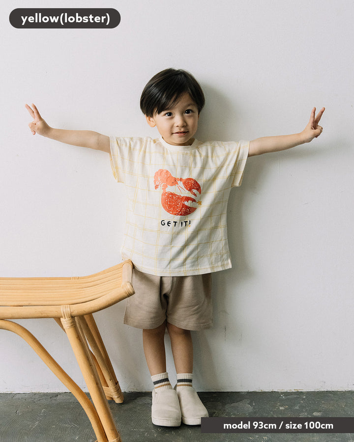 【TIMESALE】【新作】[t.] ラクガキどうぶつ総柄Tシャツ