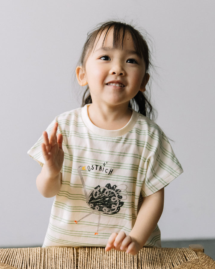 【TIMESALE】【新作】[t.] ラクガキどうぶつ総柄Tシャツ