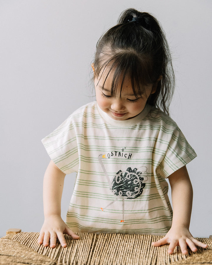 【TIMESALE】【新作】[t.] ラクガキどうぶつ総柄Tシャツ
