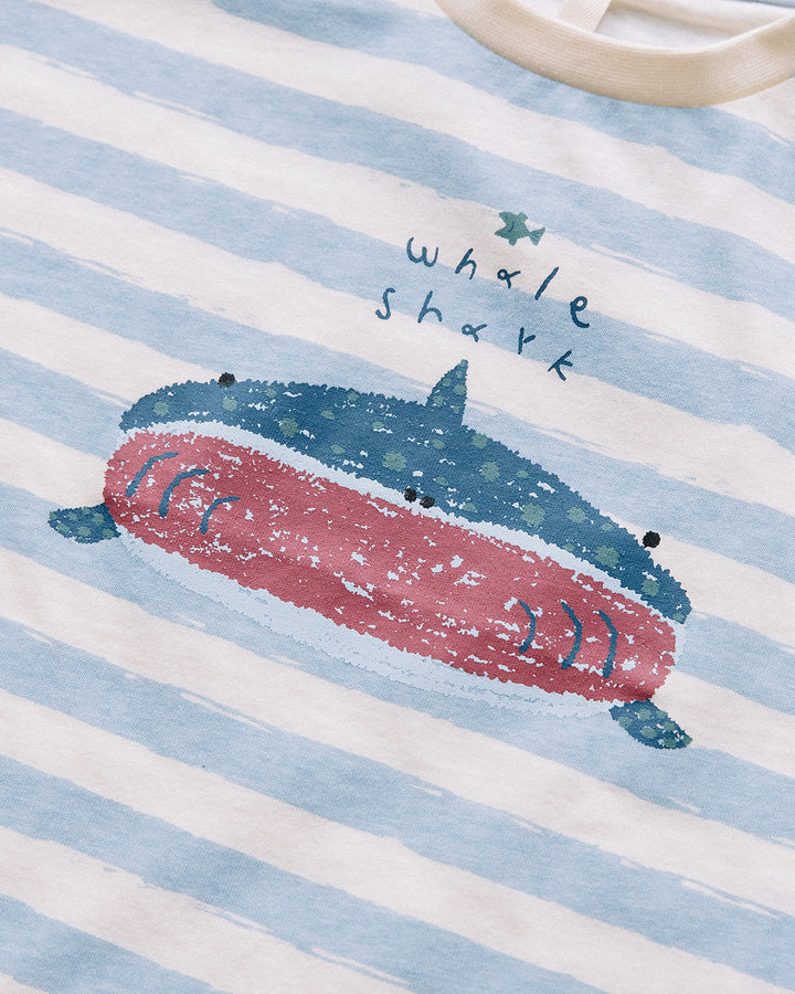 【TIMESALE】【新作】[t.] ラクガキどうぶつ総柄Tシャツ