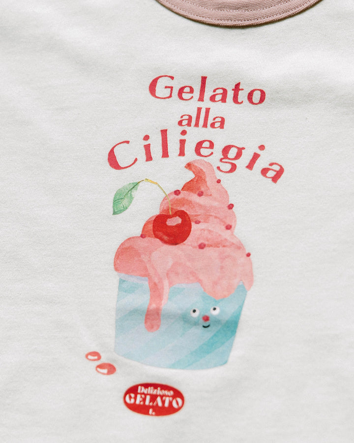 【新作】[t.] たべものプリントロンパース