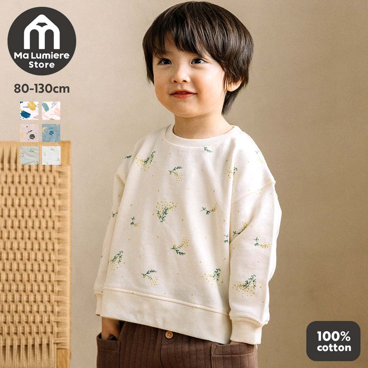 【新色追加】[t.] 総柄 トレーナー