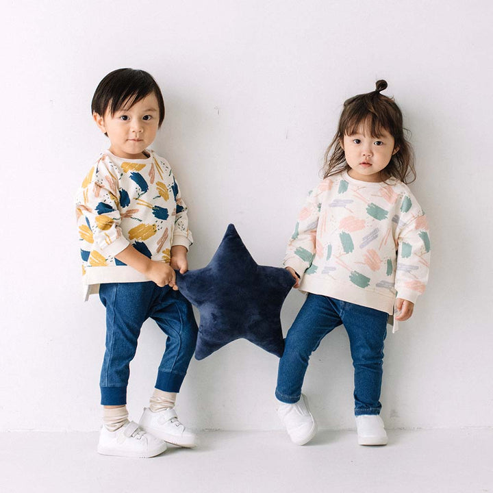 【新色追加】[t.] 総柄 トレーナー