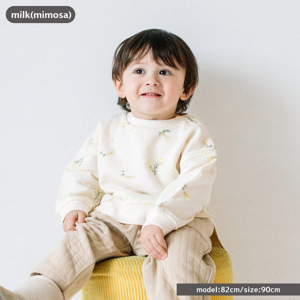 【新色追加】[t.] 総柄 トレーナー