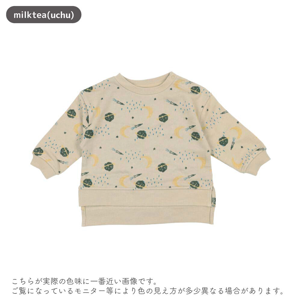 【新色追加】[t.] 総柄 トレーナー