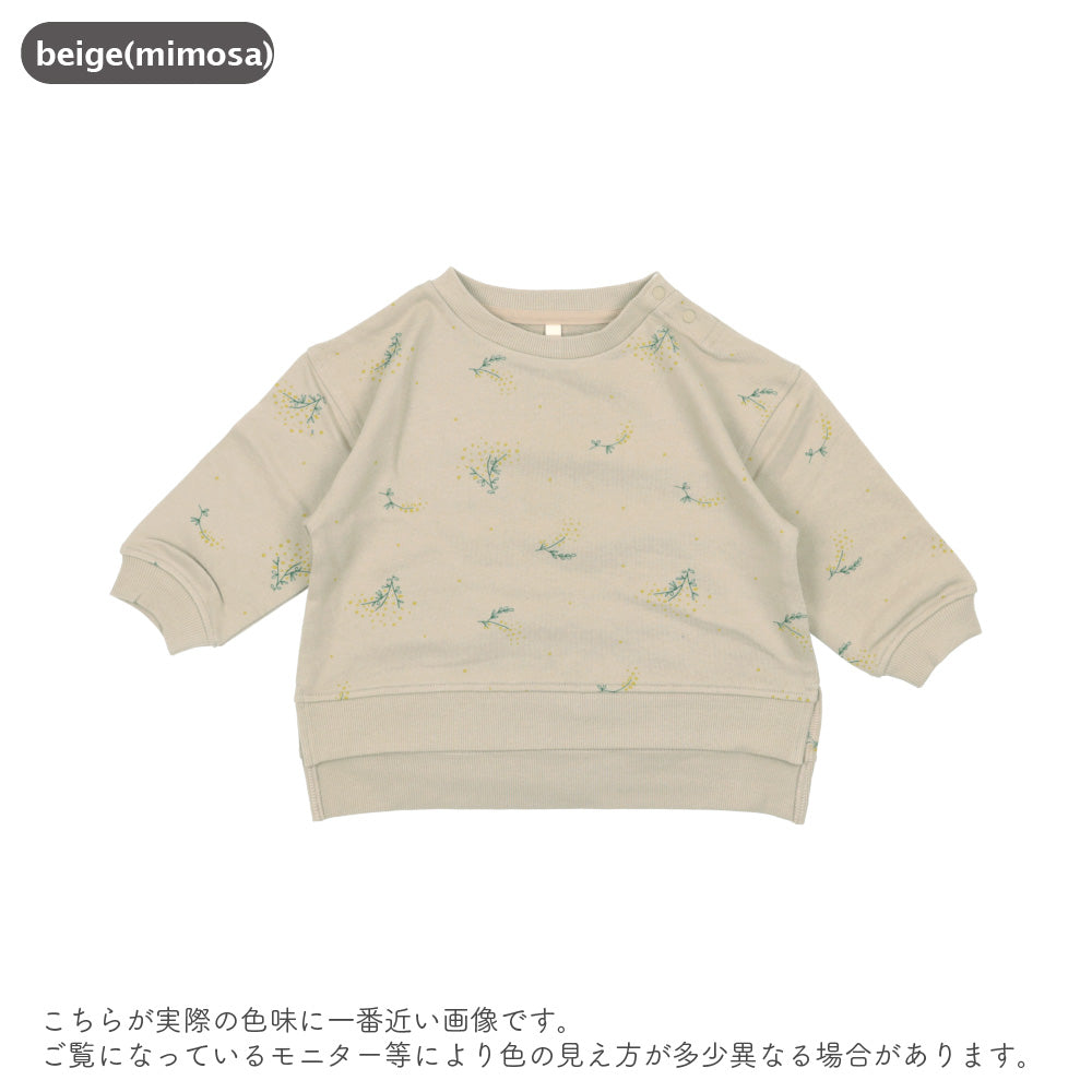 【新色追加】[t.] 総柄 トレーナー