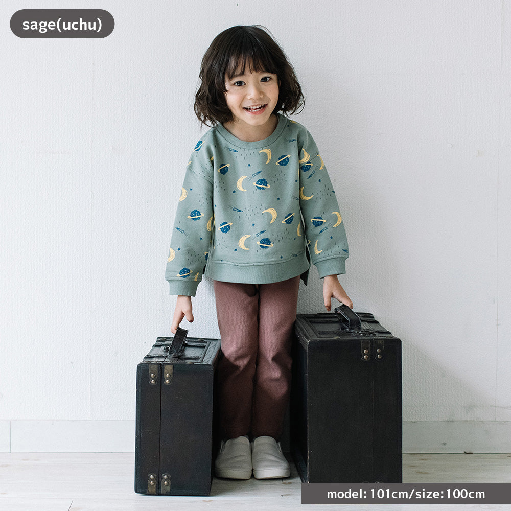 【新色追加】[t.] 総柄 トレーナー