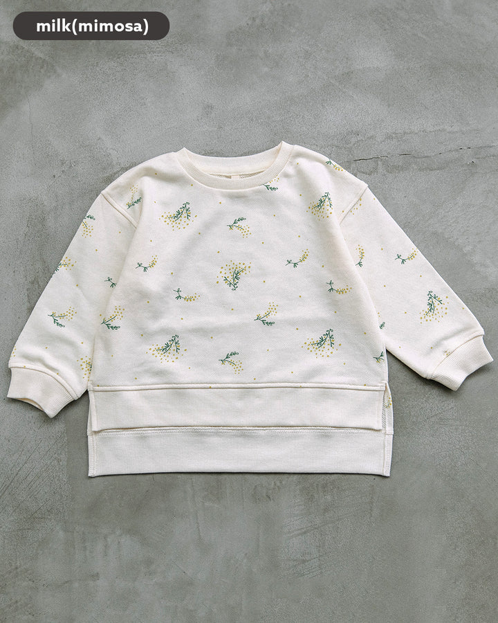 【新色追加】[t.] 総柄 トレーナー