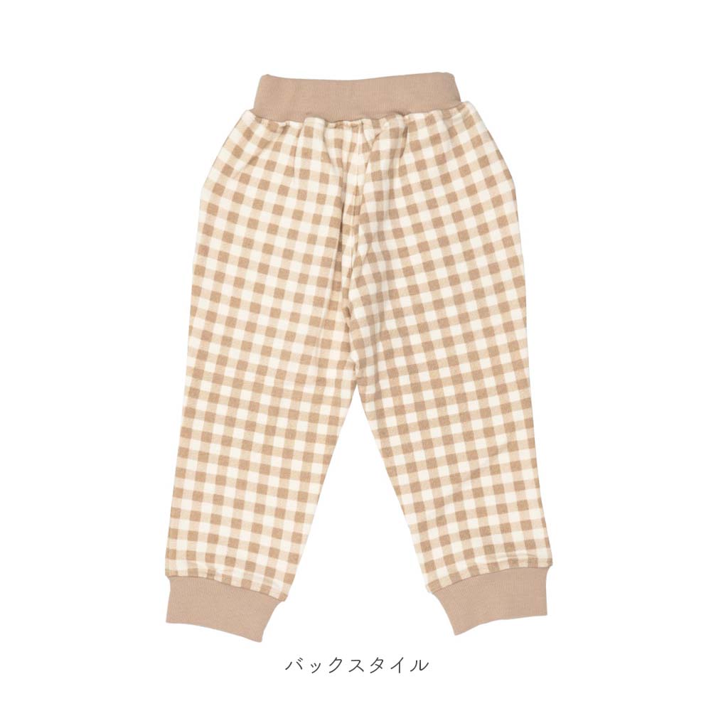 【SALE】 [t.] チェック柄 スウェット パンツ