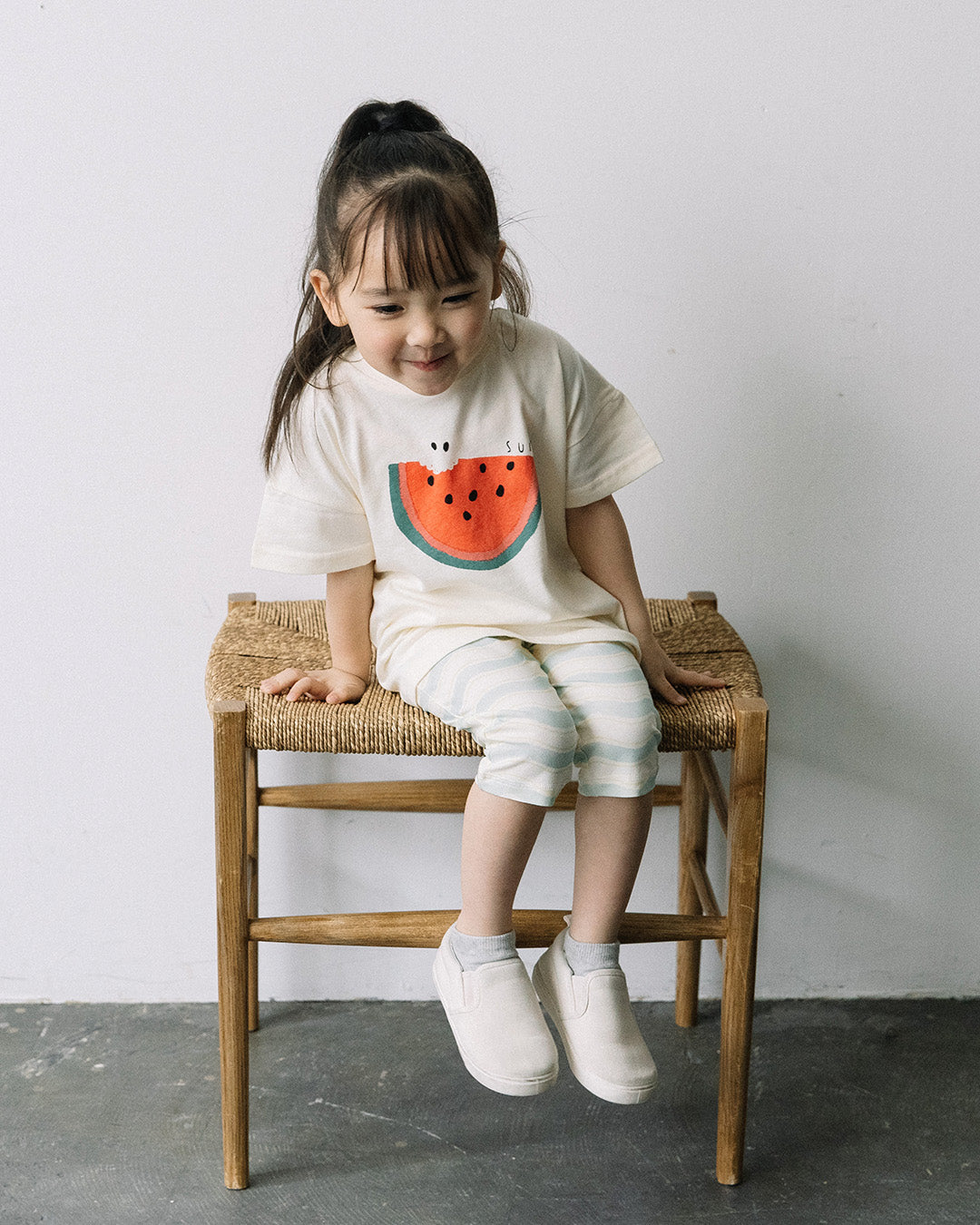 【TIMESALE】[t.] 夏 プリント 半袖 Tシャツ