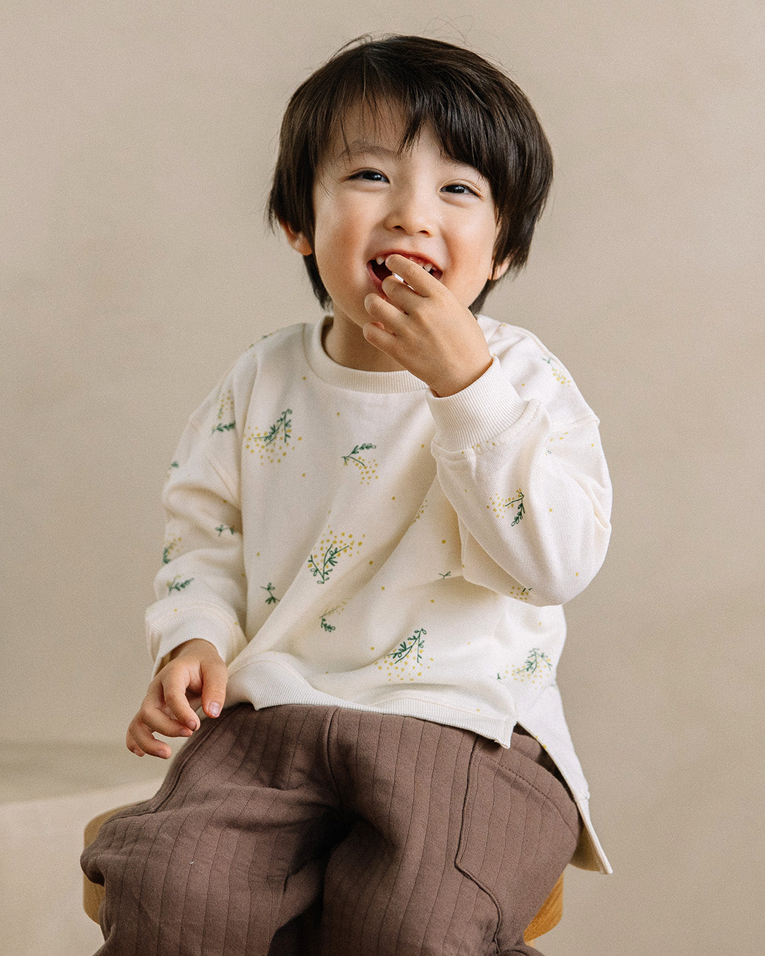 【新色追加】[t.] 総柄 トレーナー