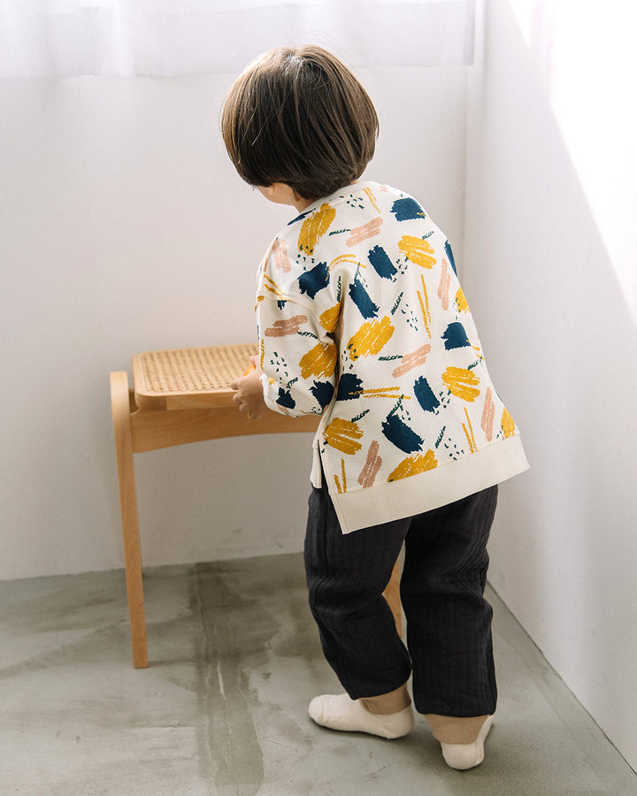 【新色追加】[t.] 総柄 トレーナー