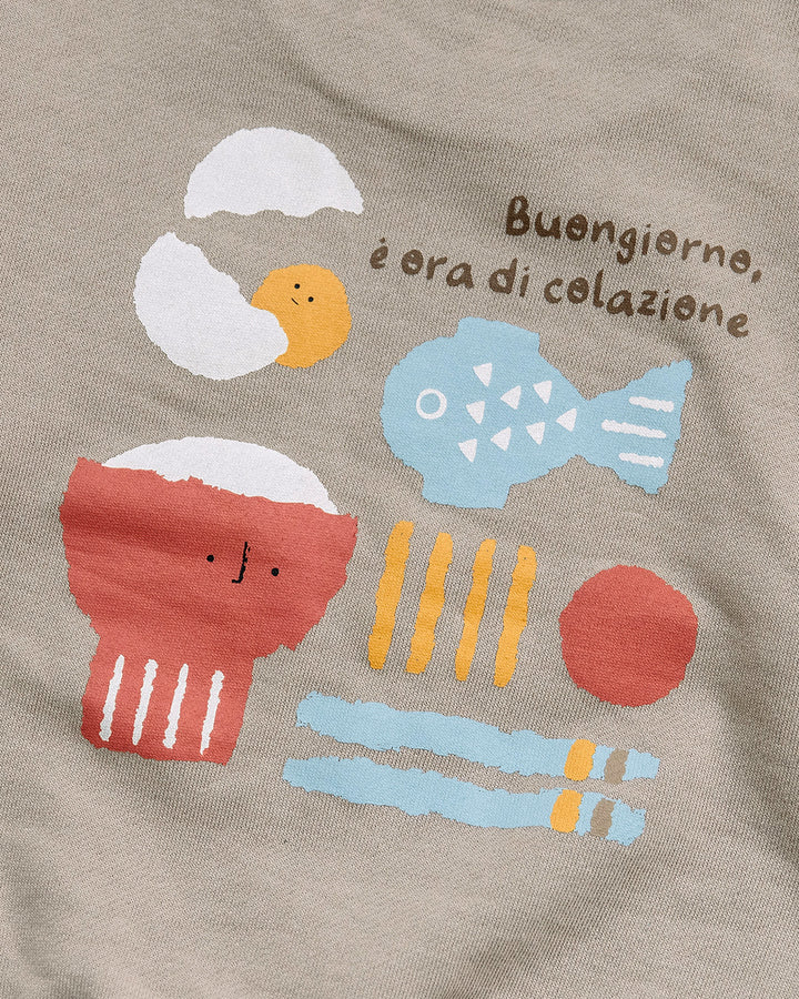 【新作】[t.] たべものサガラ＆プリントトレーナー